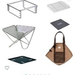 スノーピーク焚き火台Mスターターセットとトング