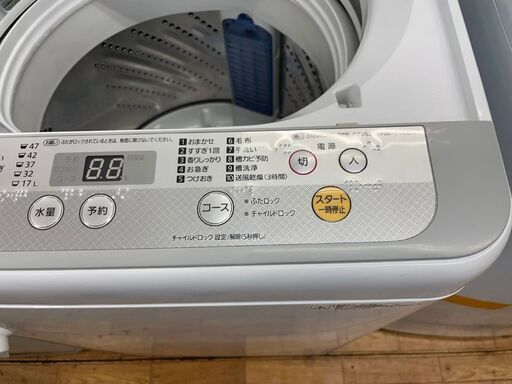 【リサイクルショップどりーむ鹿大前店】　No.5629　洗濯機　Panasonic　パナソニック　2018年製　5kg　NA-F50B11