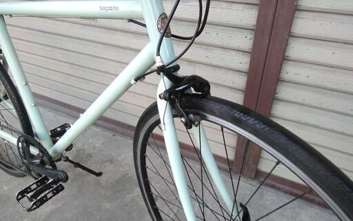 クロスバイク tokyobike 650c 9段変速 ライトブルー 配送無料