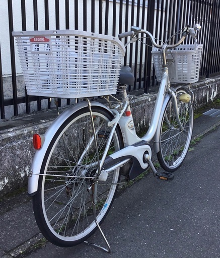 動作・整備済み・良品＞パナソニック・26インチ電動アシスト自転車 