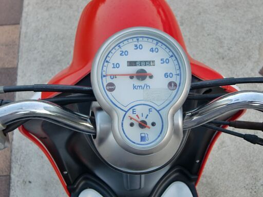 問合せ終了YAMAHA ビーノ 赤/白(SA26J)4スト水冷☆ヤマハ50cc調子良好