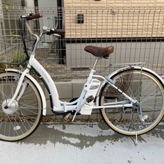 【ネット決済】21テクノロジーDA263電動自転車