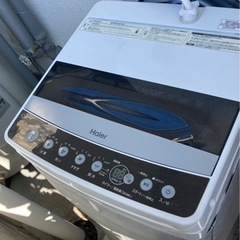 【お引取完了】2022年製／洗濯機／風乾燥【ハイアール】4.5キ...