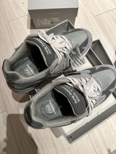 new balance 993 26.5cm 2E grey men 新品　2万円