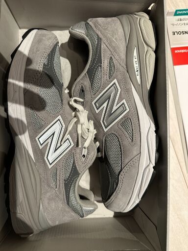 new balance 990v3 26.5cm D grey men ほぼ新品　15000円