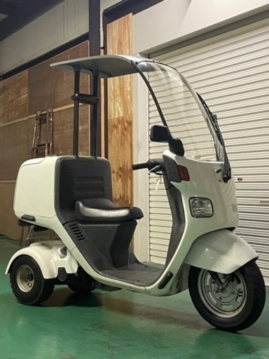 【御成約有難う御座いました】☆消耗品OK!2ストほぼ最終ジャイロキャノピーワゴンミニカー改 ワイドスペ-サ-\u0026オ-バ-フェンダ-\u0026純正鍵付ワゴンBOX!ノ-ヘルOK!