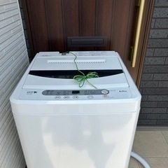 ※受け渡し決定【2018年製】洗濯機6kg