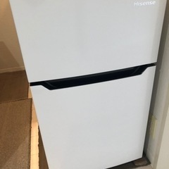 Hisense 2ドア冷凍冷蔵庫93ℓ