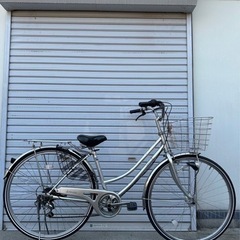 ☆前後タイヤ新古品☆ 27型軽快車 防犯登録料込‼︎