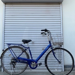 ☆前後タイヤ新古品☆ 27型通学車 防犯登録料込‼︎