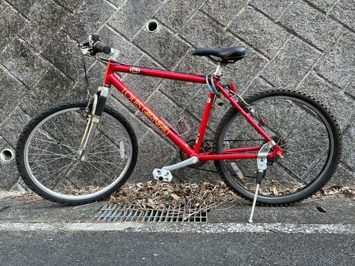 ルイガノ シティバイク MTB 26インチ 中古 赤 走行可能  