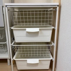 【5/18引取り】IKEA ANTONIUS 廃盤　ワイヤーバスケット