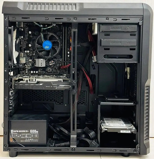 「自作PC」Core i5 9400F／GTX 1650／16GBメモリー