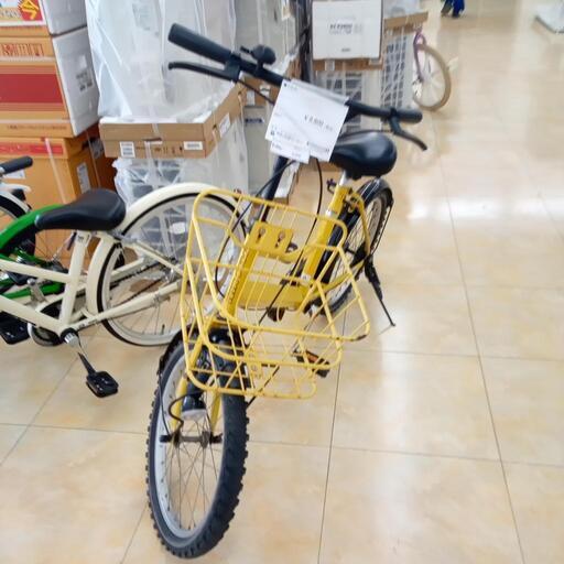 ★ジモティ割あり★  自転車 20インチ イエロー クリーニング済み OJ842