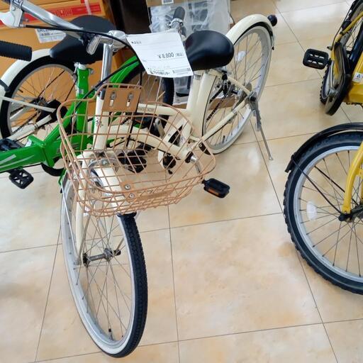 ★ジモティ割あり★  自転車 22インチ ホワイト クリーニング済み OJ843