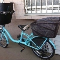 【決定しました】ママチャリ／子供乗せ自転車／売ります／