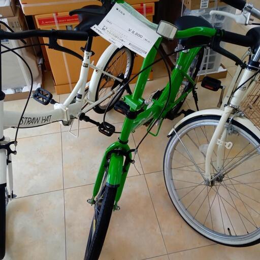 ★ジモティ割あり★  自転車 20インチ 緑 クリーニング済み OJ844