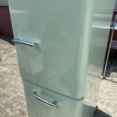 e angle レトロ冷蔵庫 ANG-RE151 2018年製 149L ○AA04W029