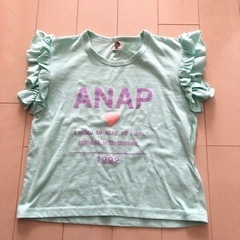 ANAP girl  フリルTシャツ  130