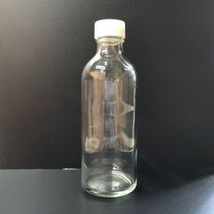 ガラス瓶 250ml 1本 小分け容器 ガラスビン 薬品瓶　塗料...