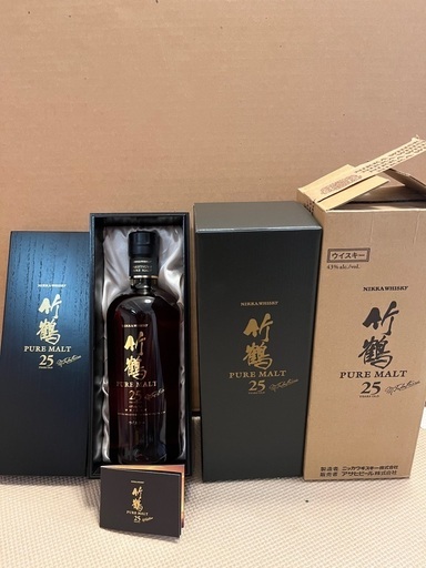 入手困難‼️レア‼️ 竹鶴　25年