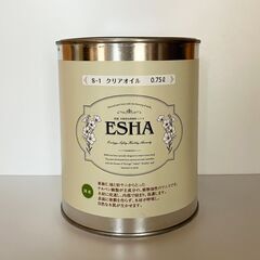 ESHA クリアオイル 0.75L 1缶 ターナー 国産 木部用...