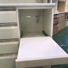 愛品館八千代店】ニトリ スライド扉キッチンボード プラウド120