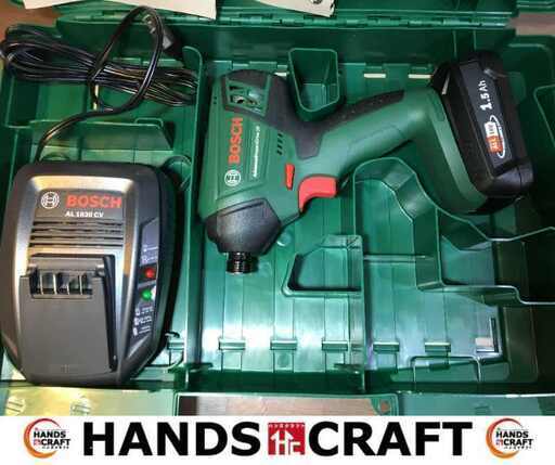 ボッシュ PDR18VLi 充電式インパクトドライバー 18V 本体＋バッテリー1＋充電器セット 【ハンズクラフト宜野湾店】