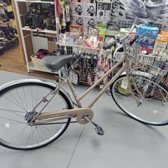 J068★多少サビ使用感有り★軽快自転車★glitter off★ダイナモライト★27インチ J068☆多少サビ使用感有り☆軽快自転車☆glitter off☆ダイナモライト