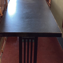 長いテーブル