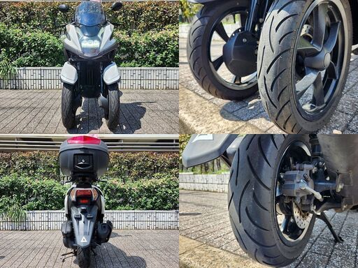 【普通免許仕様もOK】点検整備保証付トリシティ125 SEC1Jブルーコア 純正トップケース 2.9万km台★TRIX羽田 普通免許仕様もOK】点検整備保証付トリシティ125 SEC1Jブルーコア 純正