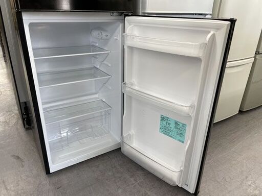 冷蔵庫 130L 2021年製 ハイアール JR-N130A 黒 ブラック 100Lクラス