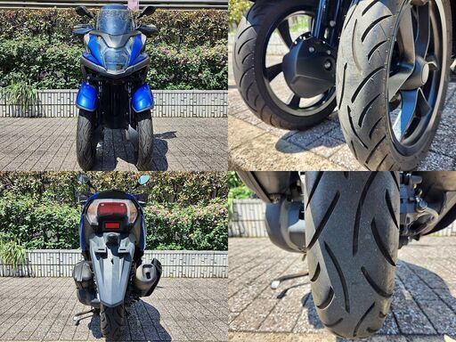 普通免許仕様もOK】点検整備保証付トリシティ155ABS SG37J 1.8万km台