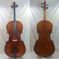 メンテ済み 鈴木バイオリン 中古 4/4 チェロ 1981年 No72 SUGITO 弓 ケース 弦新品交換済み 国産チェロ 愛知県清須市 手渡し 試奏可能 全国発送対応 管理K0194