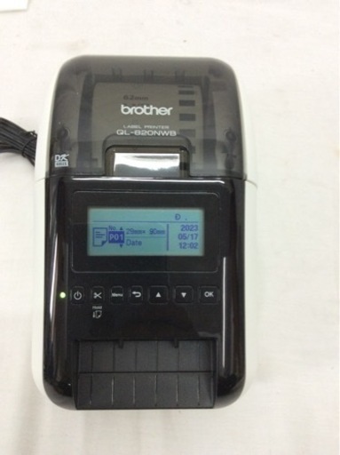 【値下げしました】 brother 感熱 ラベル プリンター 有線 無線LAN スマホ QL-820NWB No1365