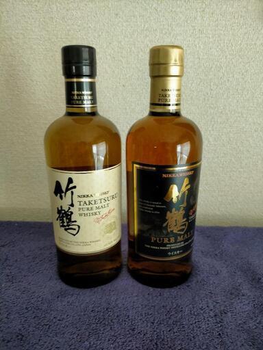 【美品中古】竹鶴　新旧ボトル　セット ウイスキー