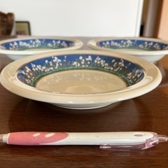 【お譲り先決定】カレー　スープ皿　3枚　トラサルディ