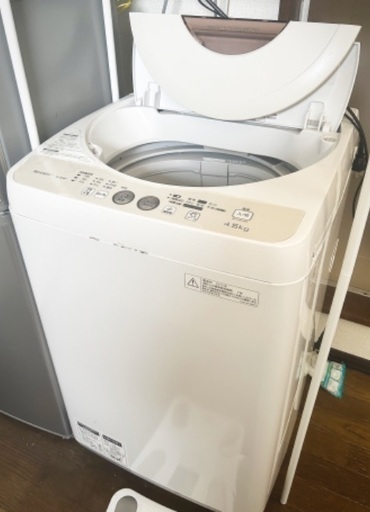 SHARP2015年製4.5kg洗濯機