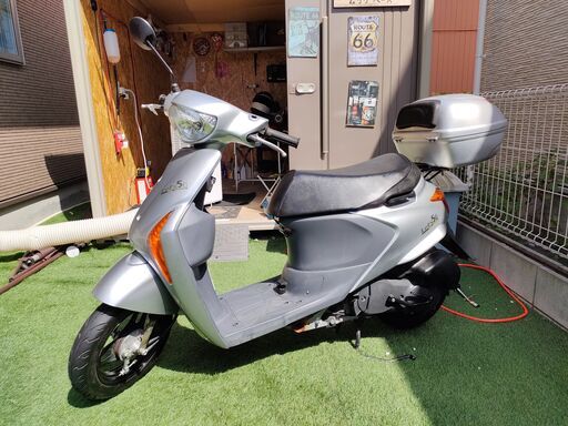 値下げ！！！☆高年式美車☆お買い得 レッツ5G 機関良好 リアボックス付き