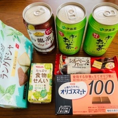 お菓子と飲み物