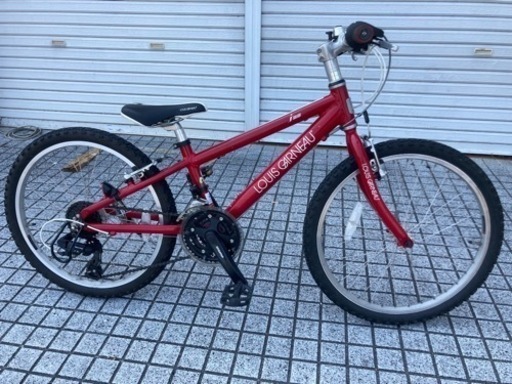 美品 ルイガノ LOUIS GARNEAU 18インチ 青