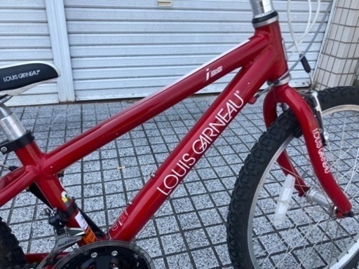 22インチマウンテンバイク】子供車 ルイガノ製 美品❗️3x6段変速付 若林