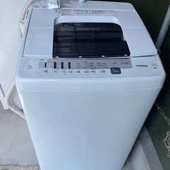 日立 白い約束 7kg槽洗濯機