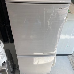 シャープ　ノンフロン２ドア冷凍冷蔵庫