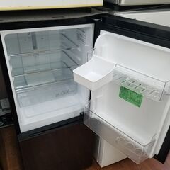 リサイクルショップどりーむ天保山店 No8214 冷蔵庫 綺麗なガラスが装飾された冷蔵庫！！ 1人暮らしが華やかに リサイクルショップどりーむ天保山店 No8214 冷蔵庫 綺麗なガラスが