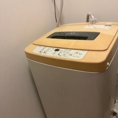 洗濯機 4.2kg 一人暮らし用【決まりました】