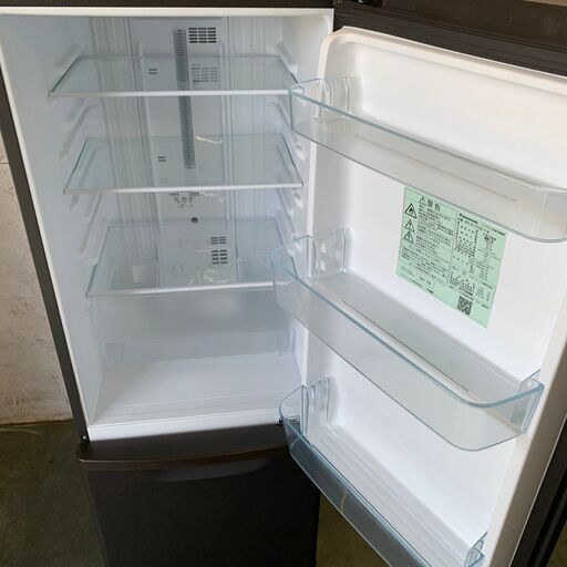 Panasonic】 パナソニック ノンフロン冷凍冷蔵庫 容量168L 冷凍室44L