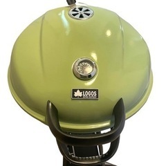 値下げ対応OK 【直接引取限定】LOGOS BBQ バーベキューグリル 蓋付き カバー付き 網付き 大人数用