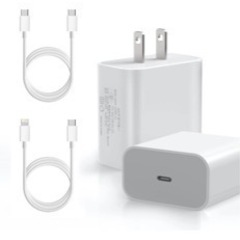 急速充電器 iPhone 充電器 20W PD 急速充電【2個セ...