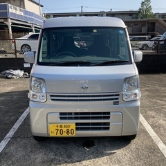 NV100クリッパー（エブリイOEM）車検R6/3黒ナンバー県内無料